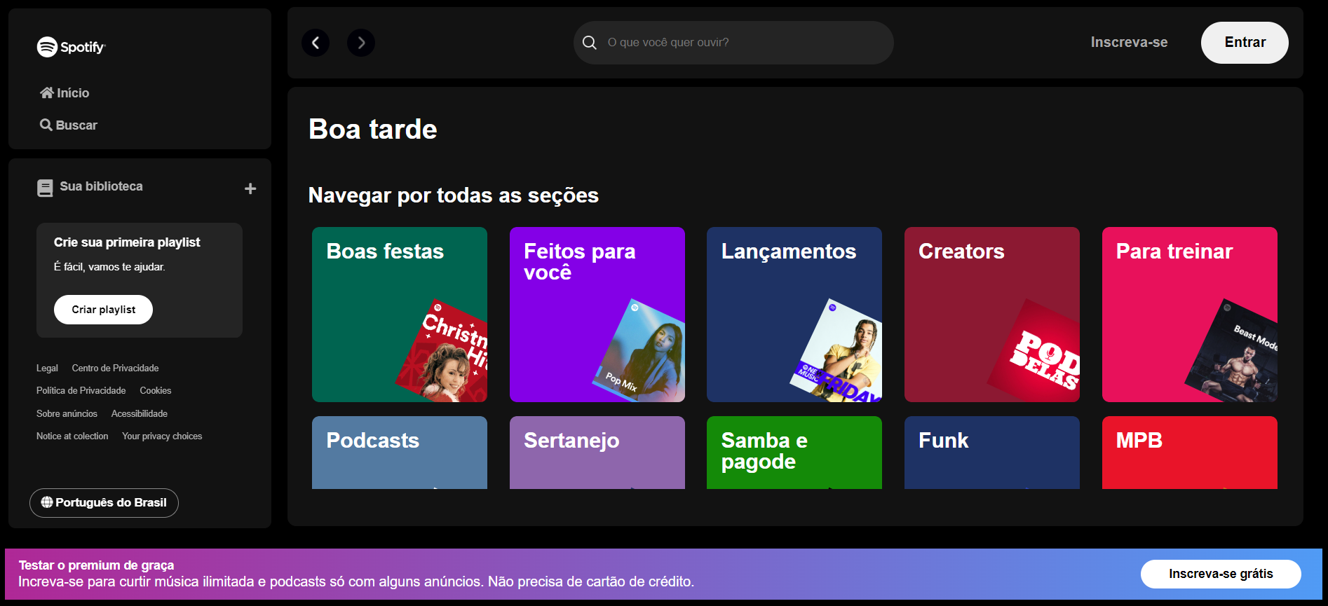 Imagem do projeto Spotify